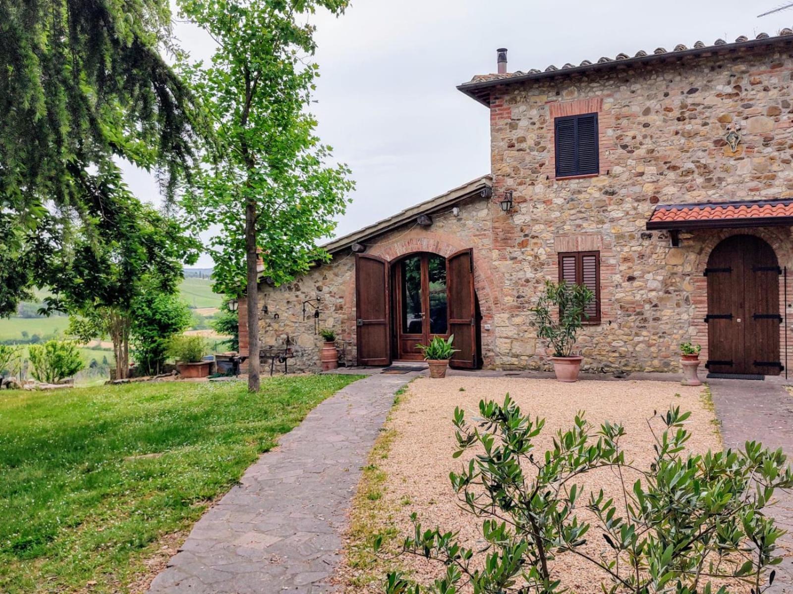 شقة Il Giardino Del Chianti سيينا المظهر الخارجي الصورة